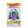 Glad Force Flex Plus 13 gal Lemon Scent Tall Kitchen Bags Drawstring 34 pk, 34PK 79297